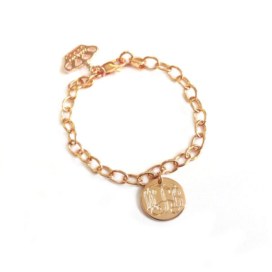 Monogram Statement Anklet - Image 3