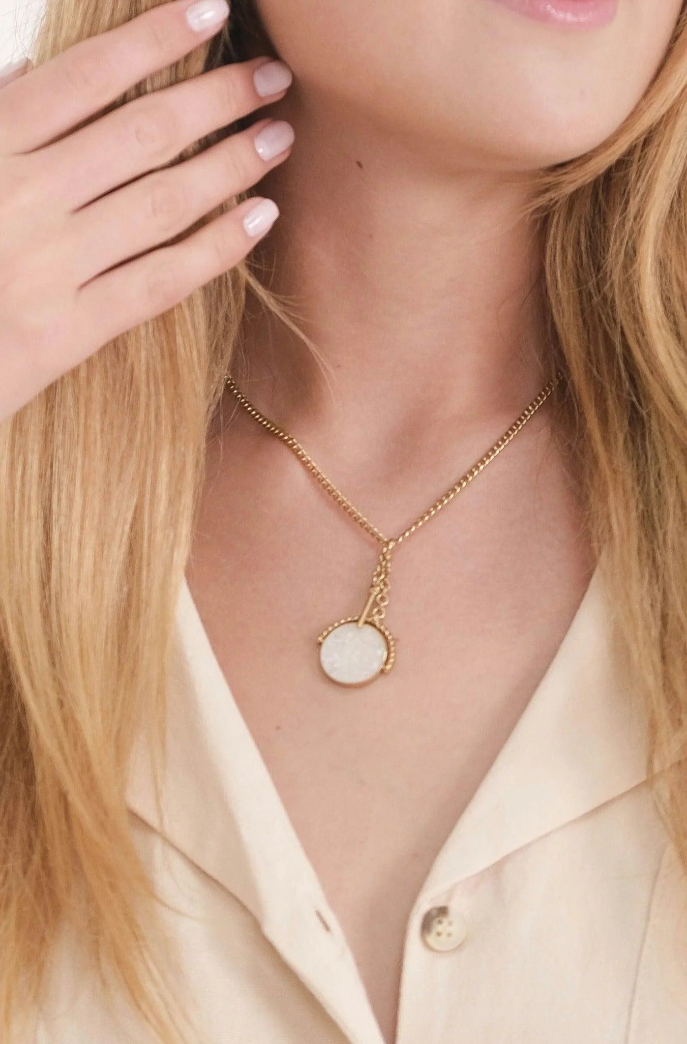 New Chapter TBar Gemstone Necklace - Image 3