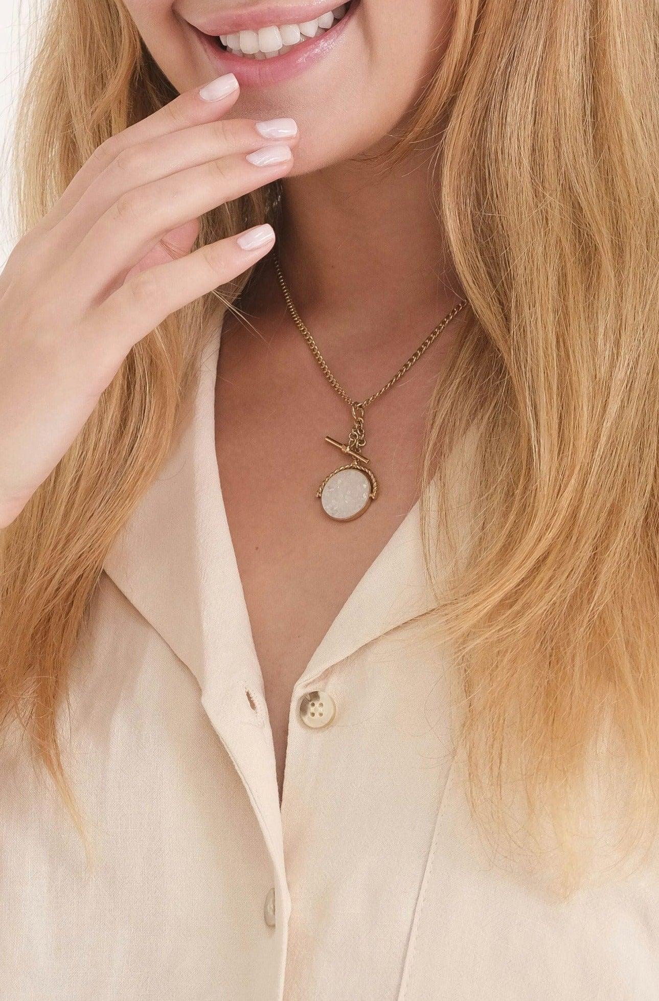New Chapter TBar Gemstone Necklace - Image 4