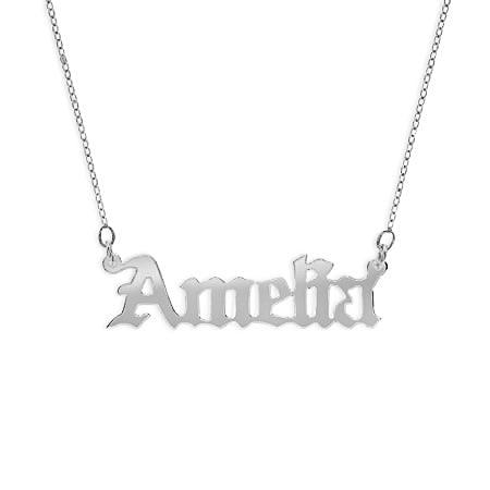 Old English Word/Name Necklace - Image 9