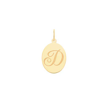Oval Initial Pendant - Image 10