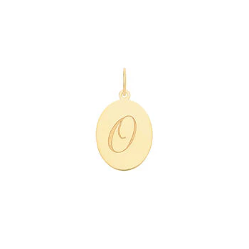 Oval Initial Pendant - Image 13