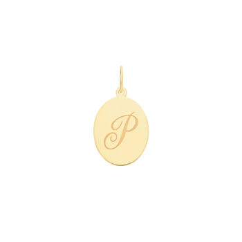 Oval Initial Pendant - Image 14