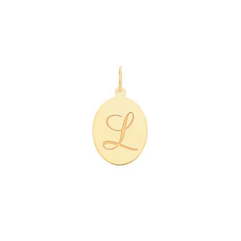 Oval Initial Pendant - Image 18