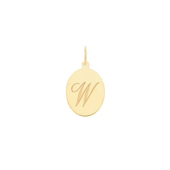 Oval Initial Pendant - Image 19