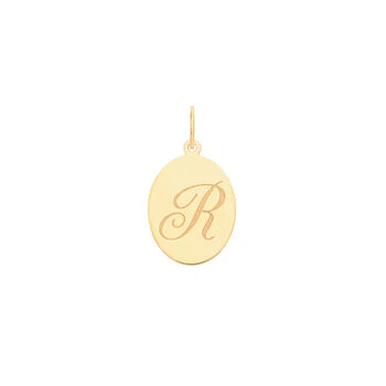 Oval Initial Pendant - Image 23
