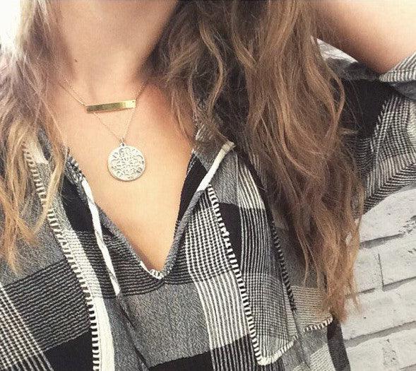 Personalised Bar Name Necklace - Image 5