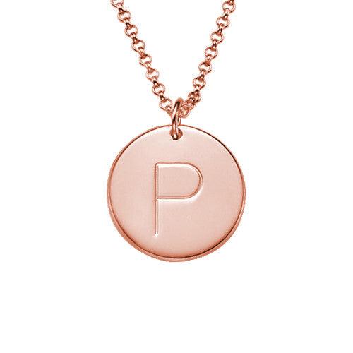 Personalised Initial Disc Necklace - Image 4
