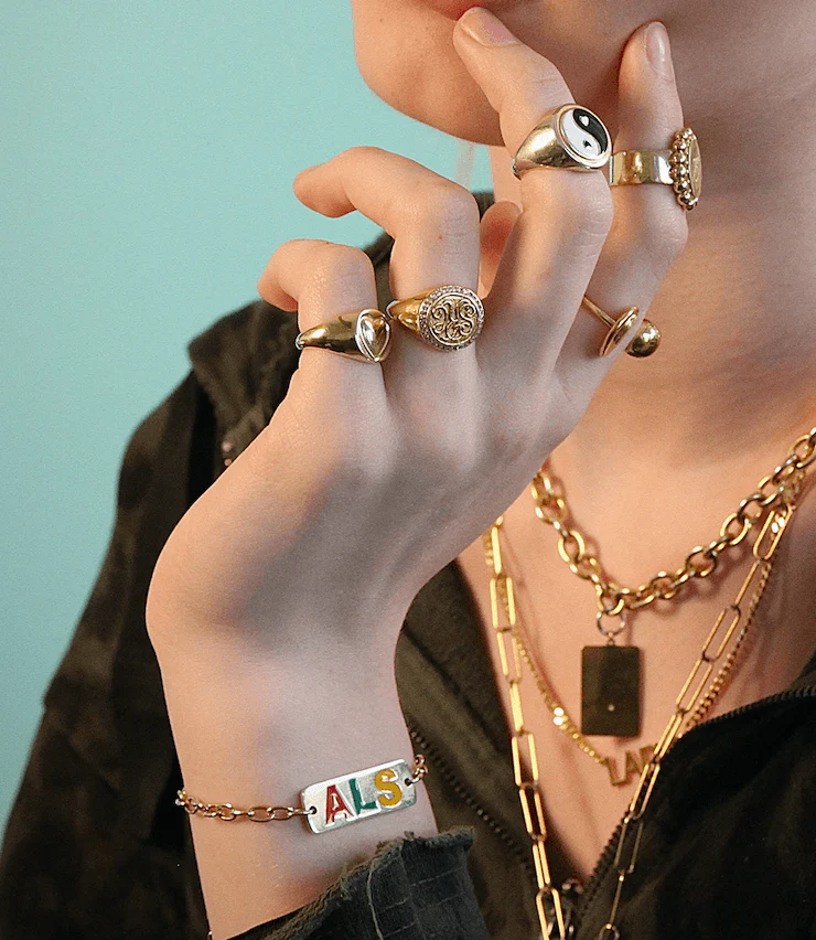 Personalised Initial Enamel Bracelet - Image 6