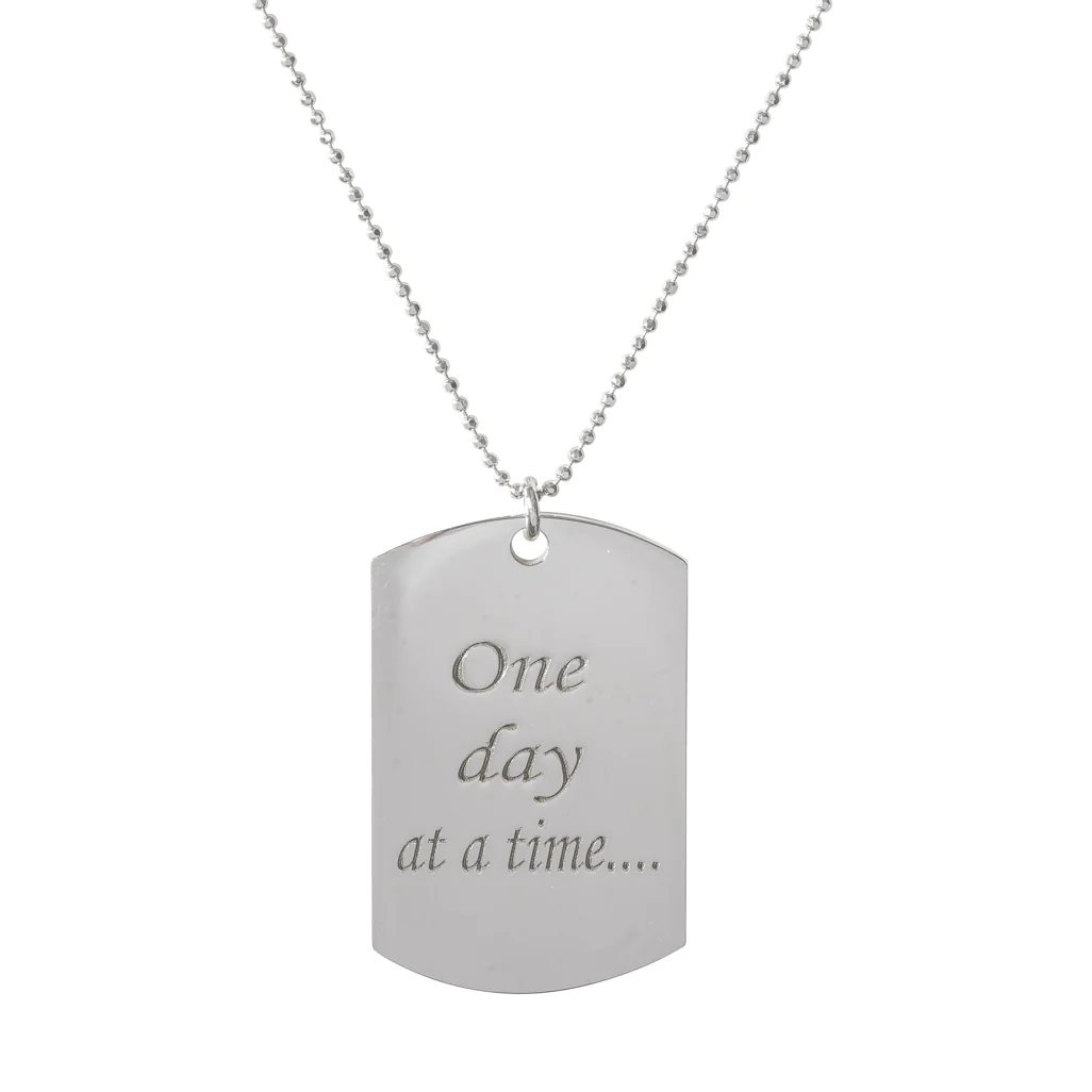Personalised Identity Tag Necklace - Image 4