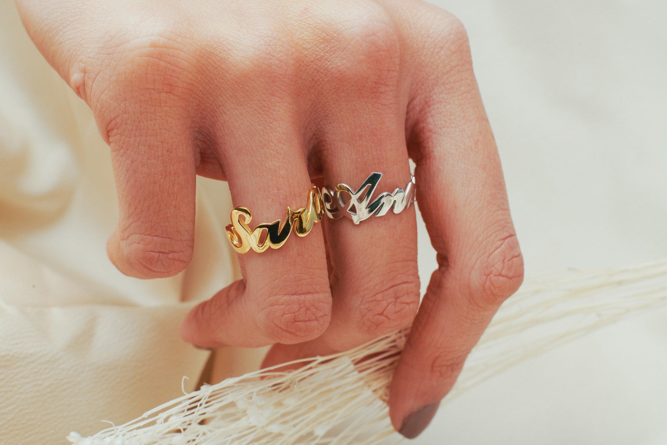 Personalised Name Ring - Image 5