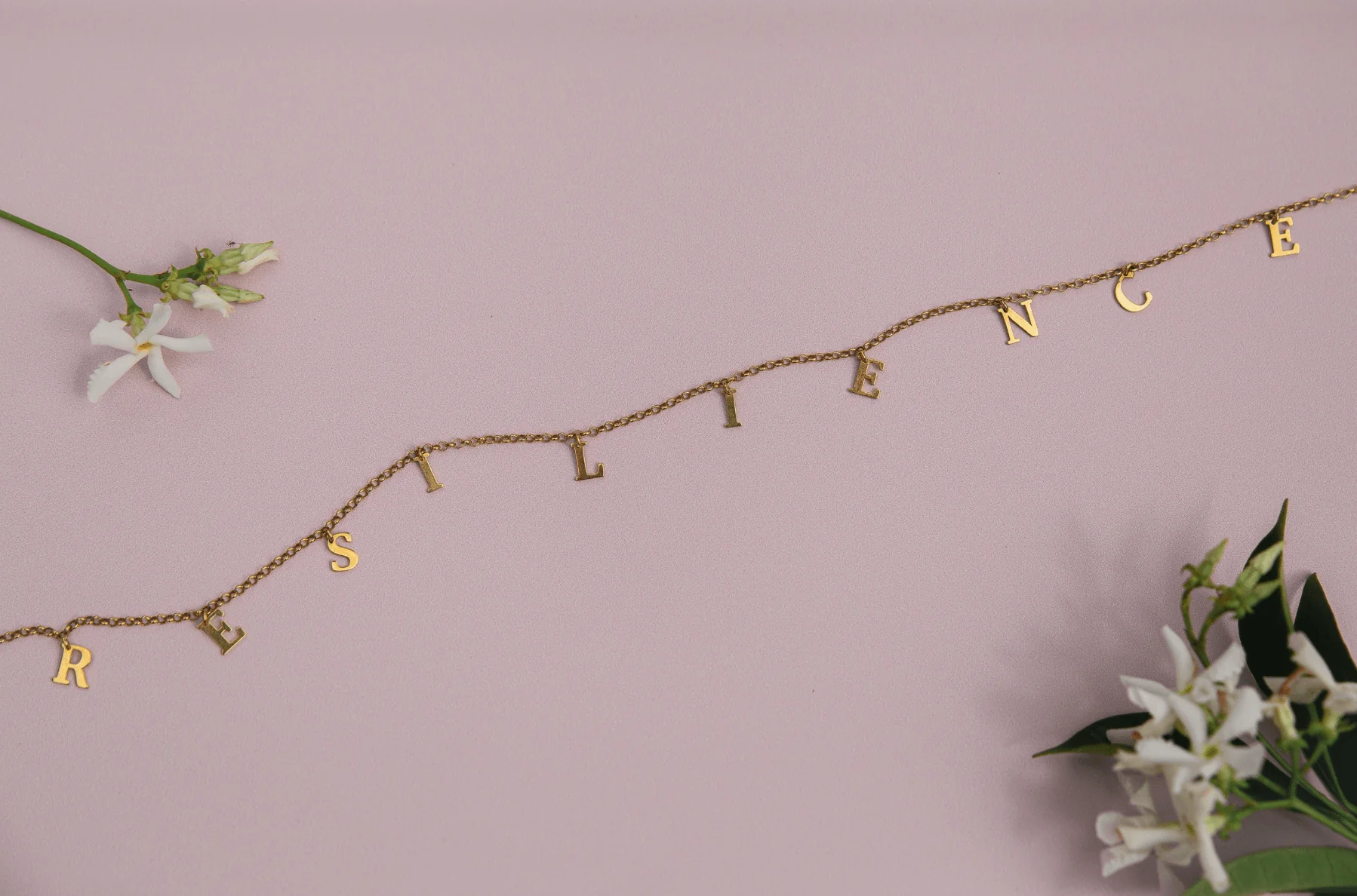 Personalised Word and Name Choker Necklace - Image 7