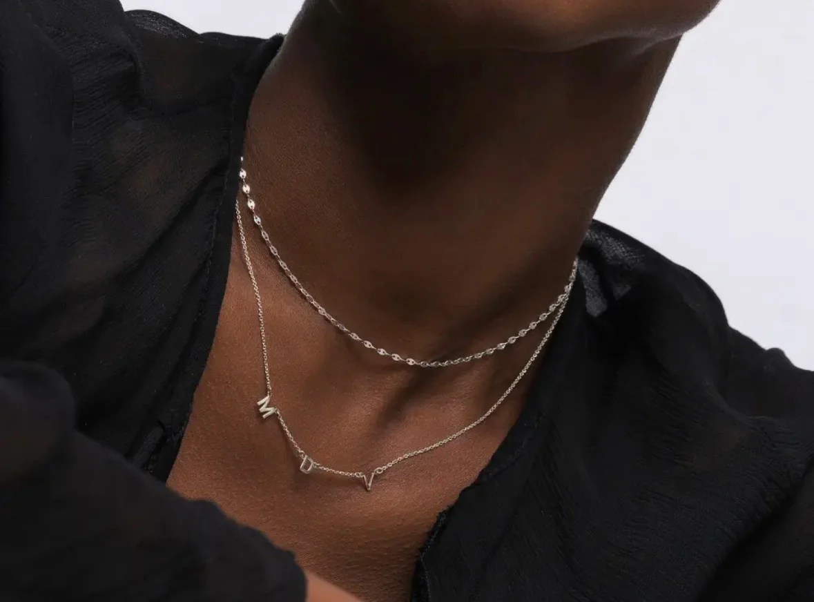 Personalised Word and Name Necklace - Image 2