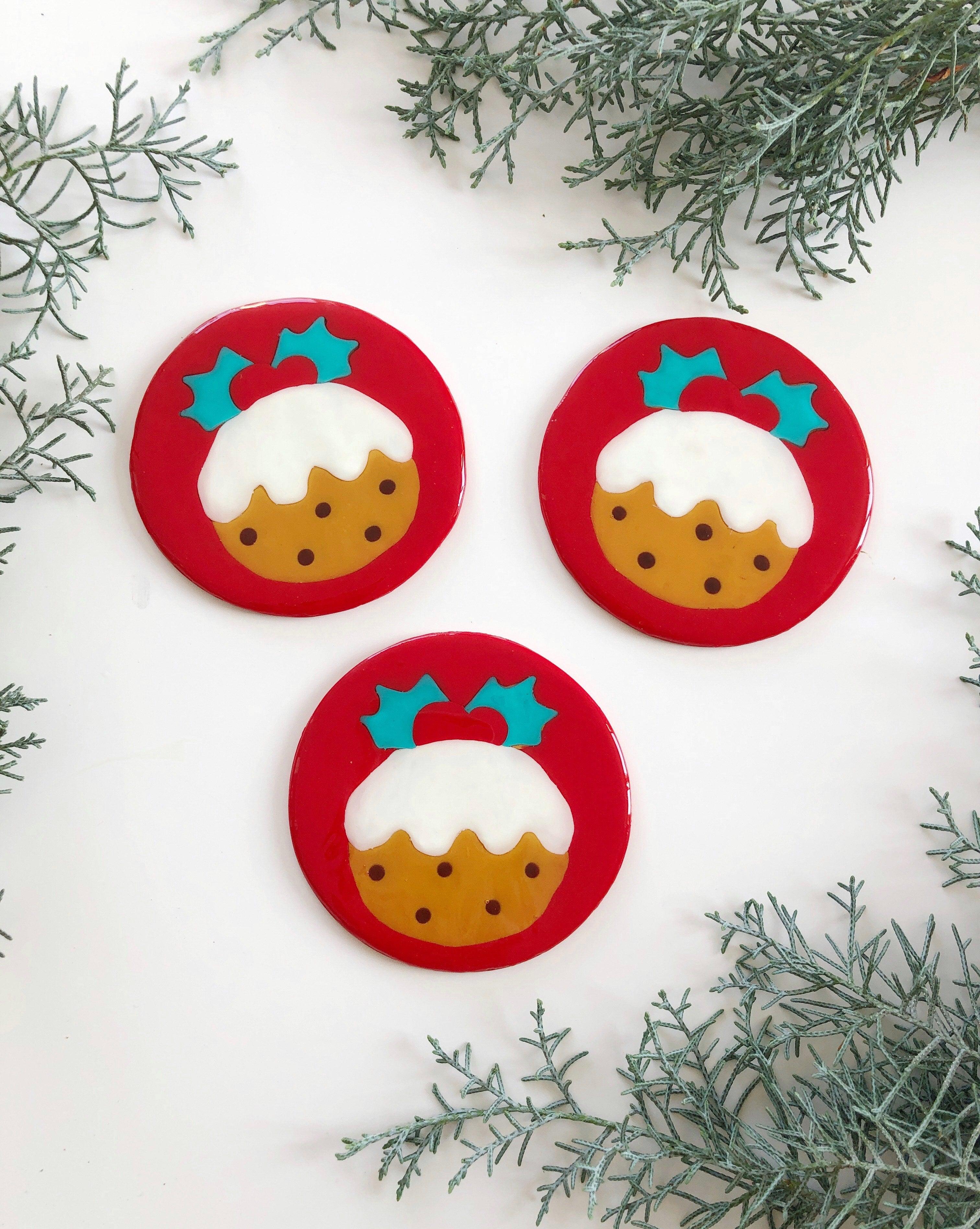 Christmas Pudding Coaster - Image 3