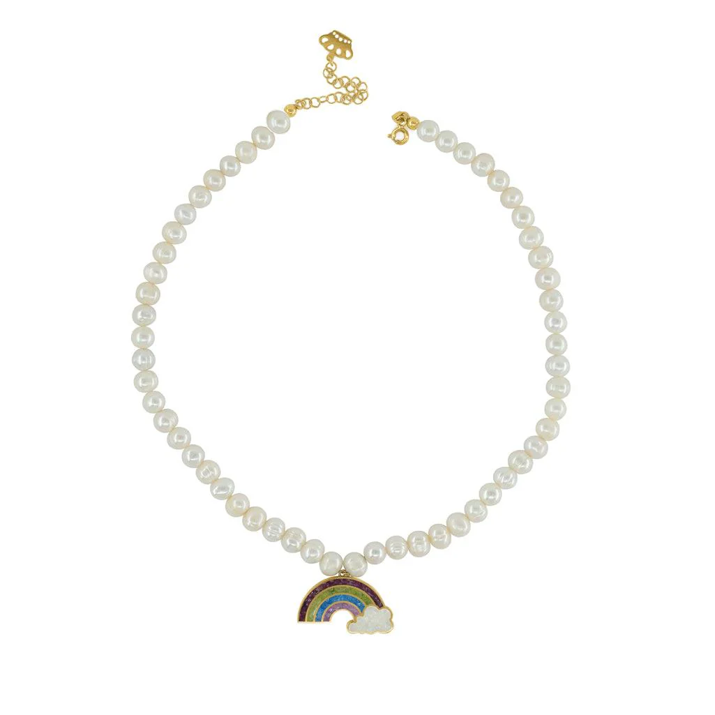 Rainbow Gemstone Necklace - Image 2