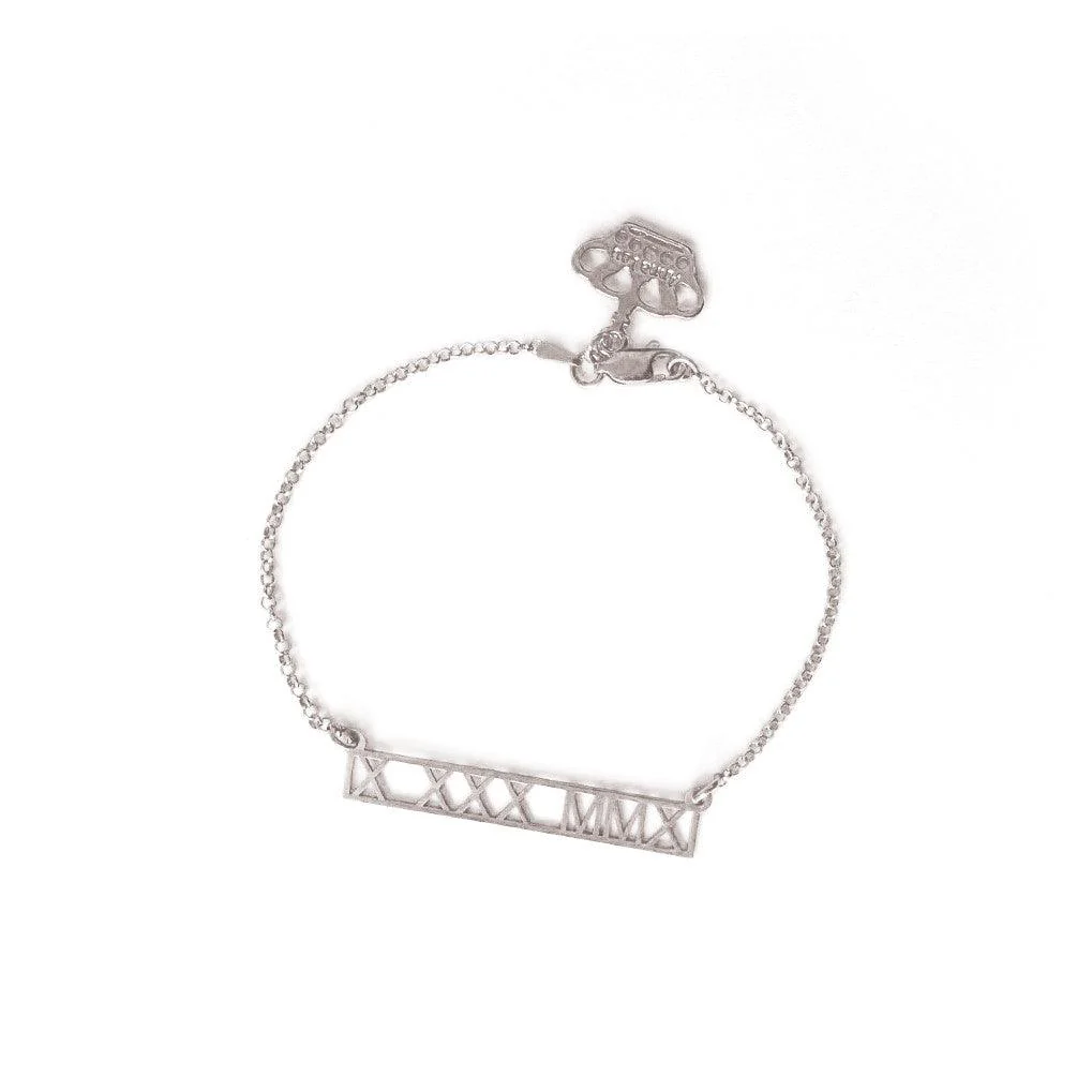 Roman Special Date Numeral Bracelet - Image 3