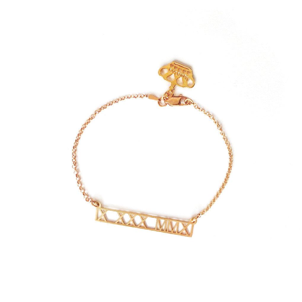 Roman Special Date Numeral Bracelet - Image 4