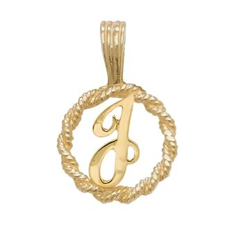 Rope Initial Pendant - Image 11