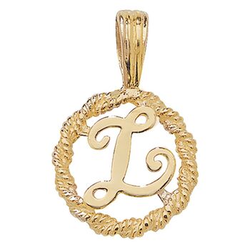 Rope Initial Pendant - Image 13