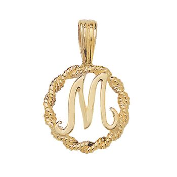 Rope Initial Pendant - Image 14