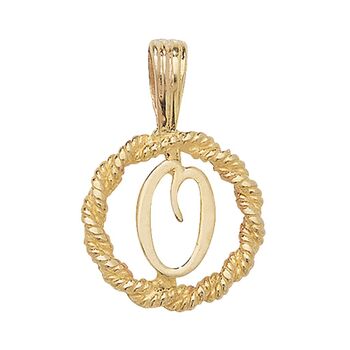Rope Initial Pendant - Image 16