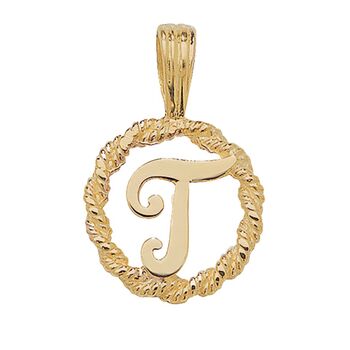 Rope Initial Pendant - Image 20