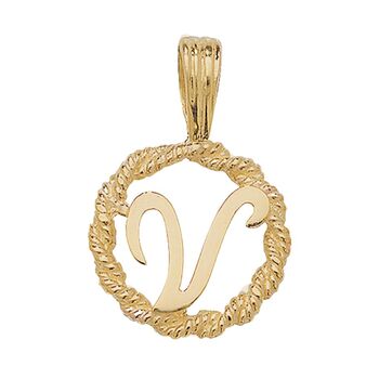 Rope Initial Pendant - Image 22