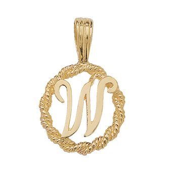 Rope Initial Pendant - Image 23