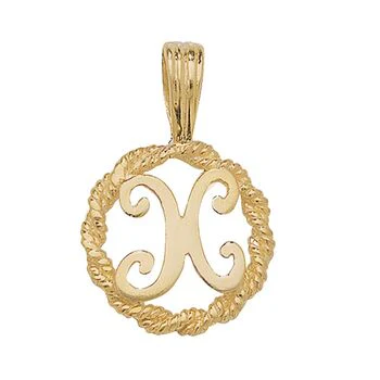 Rope Initial Pendant - Image 25