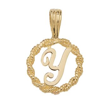 Rope Initial Pendant - Image 27