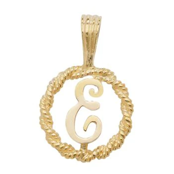 Rope Initial Pendant - Image 6