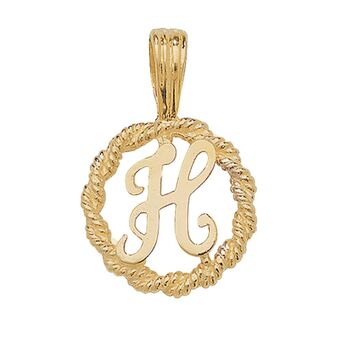 Rope Initial Pendant - Image 9
