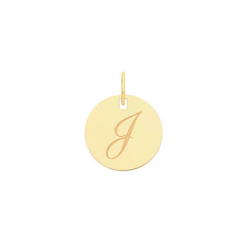Round Initial Pendant - Image 12