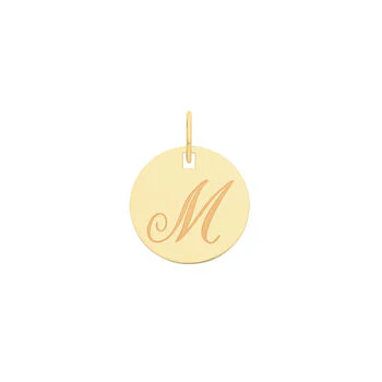 Round Initial Pendant - Image 14