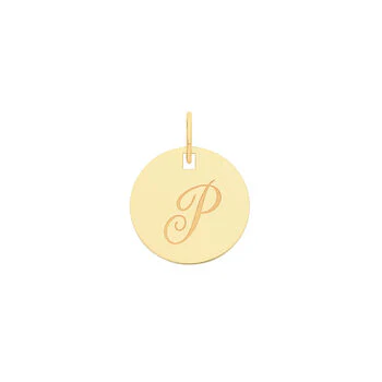 Round Initial Pendant - Image 16