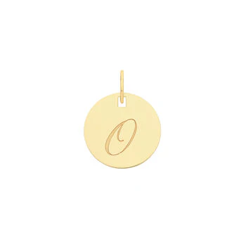 Round Initial Pendant - Image 17