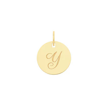 Round Initial Pendant - Image 22