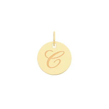 Round Initial Pendant - Image 7