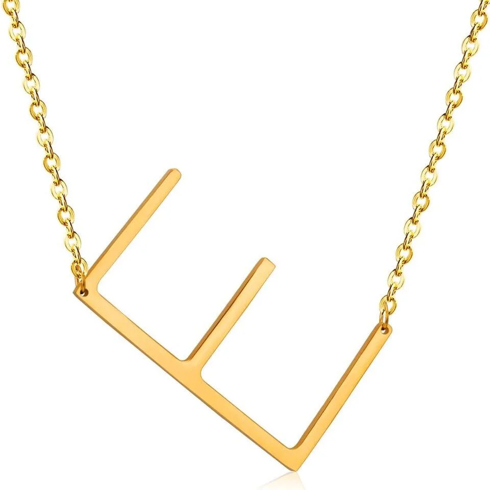 Sideway Alphabet Necklace - Image 15