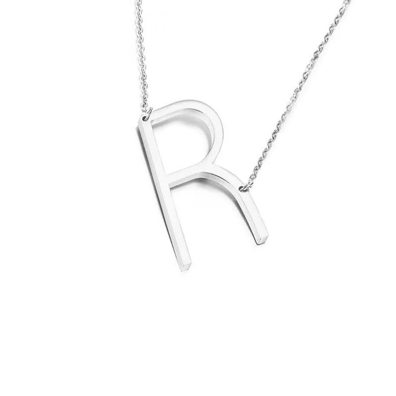 Sideway Alphabet Necklace - Image 30
