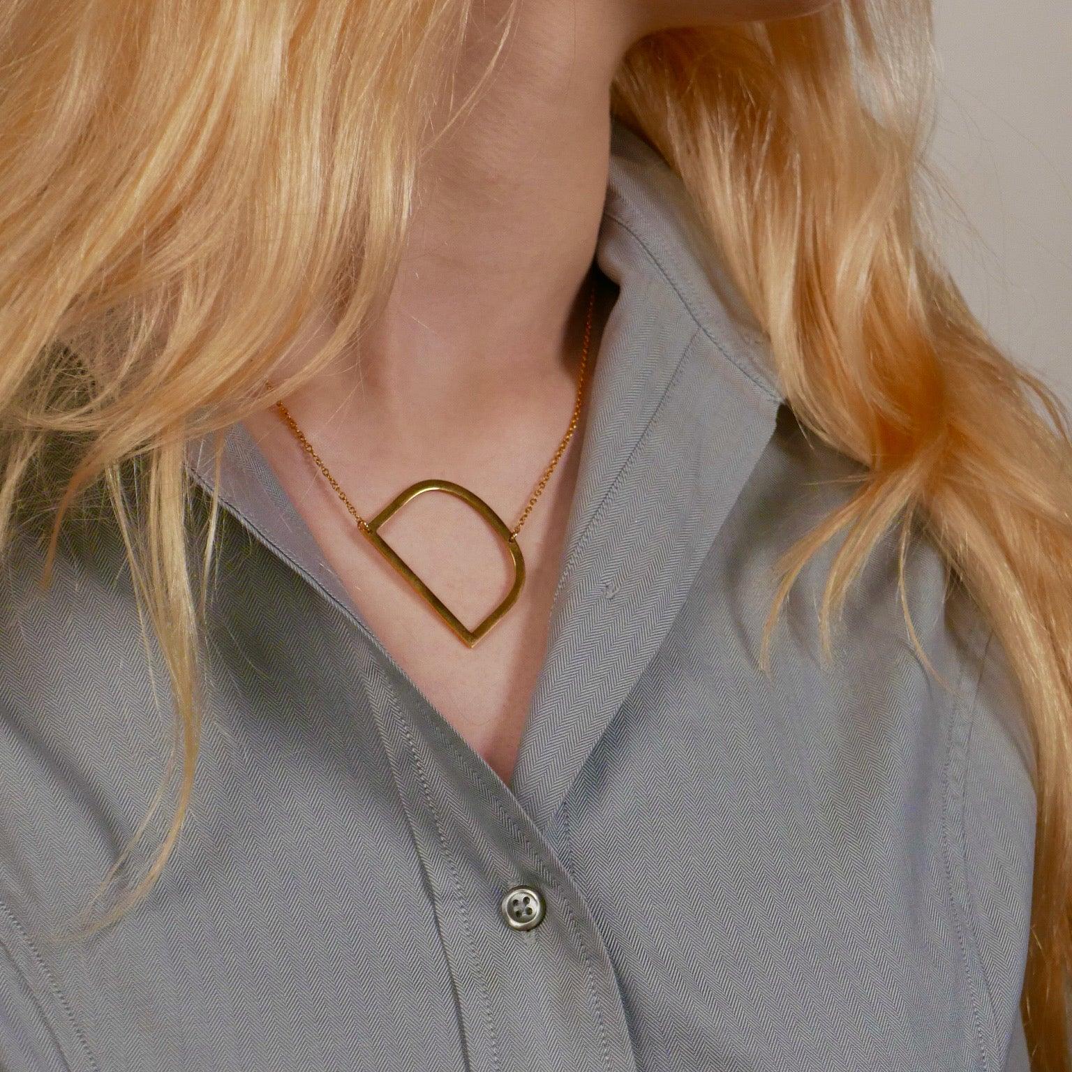 Sideway Alphabet Necklace - Image 33