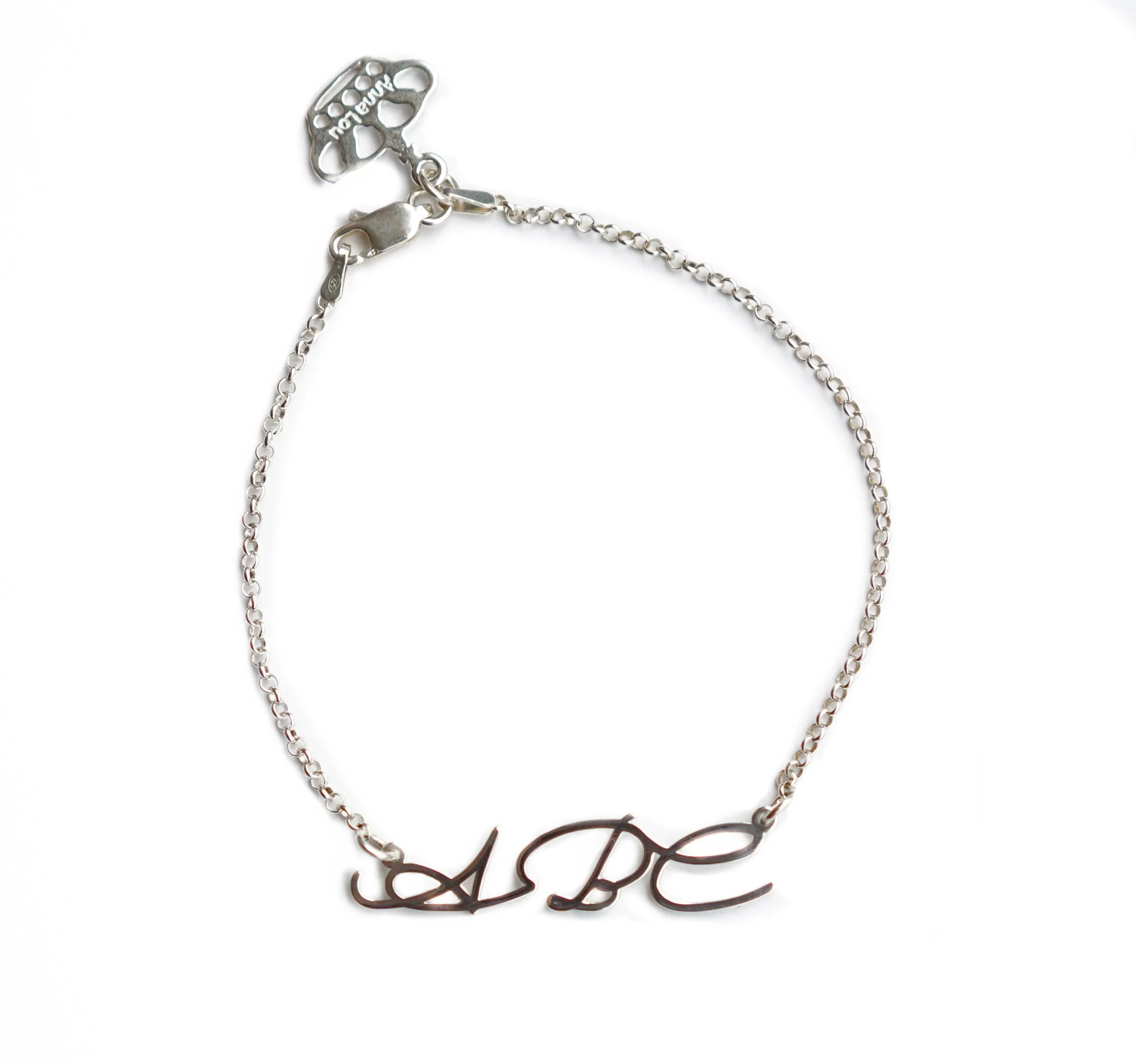 Signature Handwriting Name Bracelet - Image 6