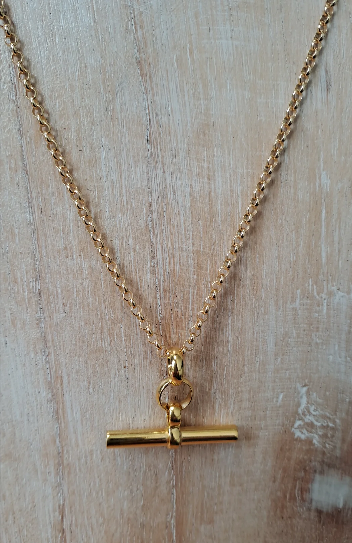 Signature T Bar Necklace - Image 3