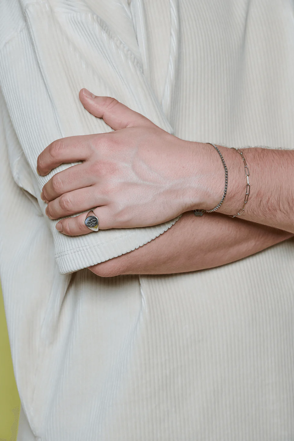Solid Gold Chain Bracelet - Image 5
