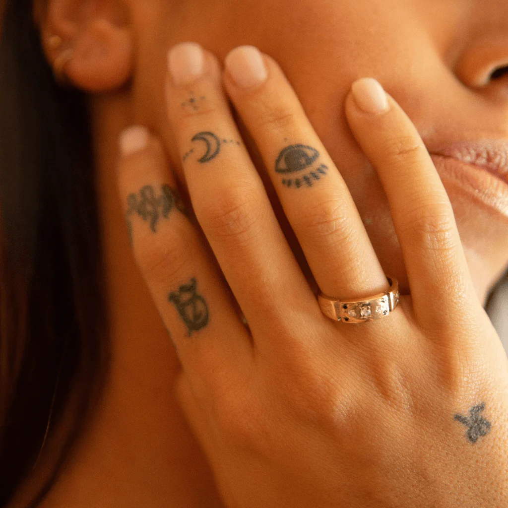 Solid Gold Freedom Ring - Image 2