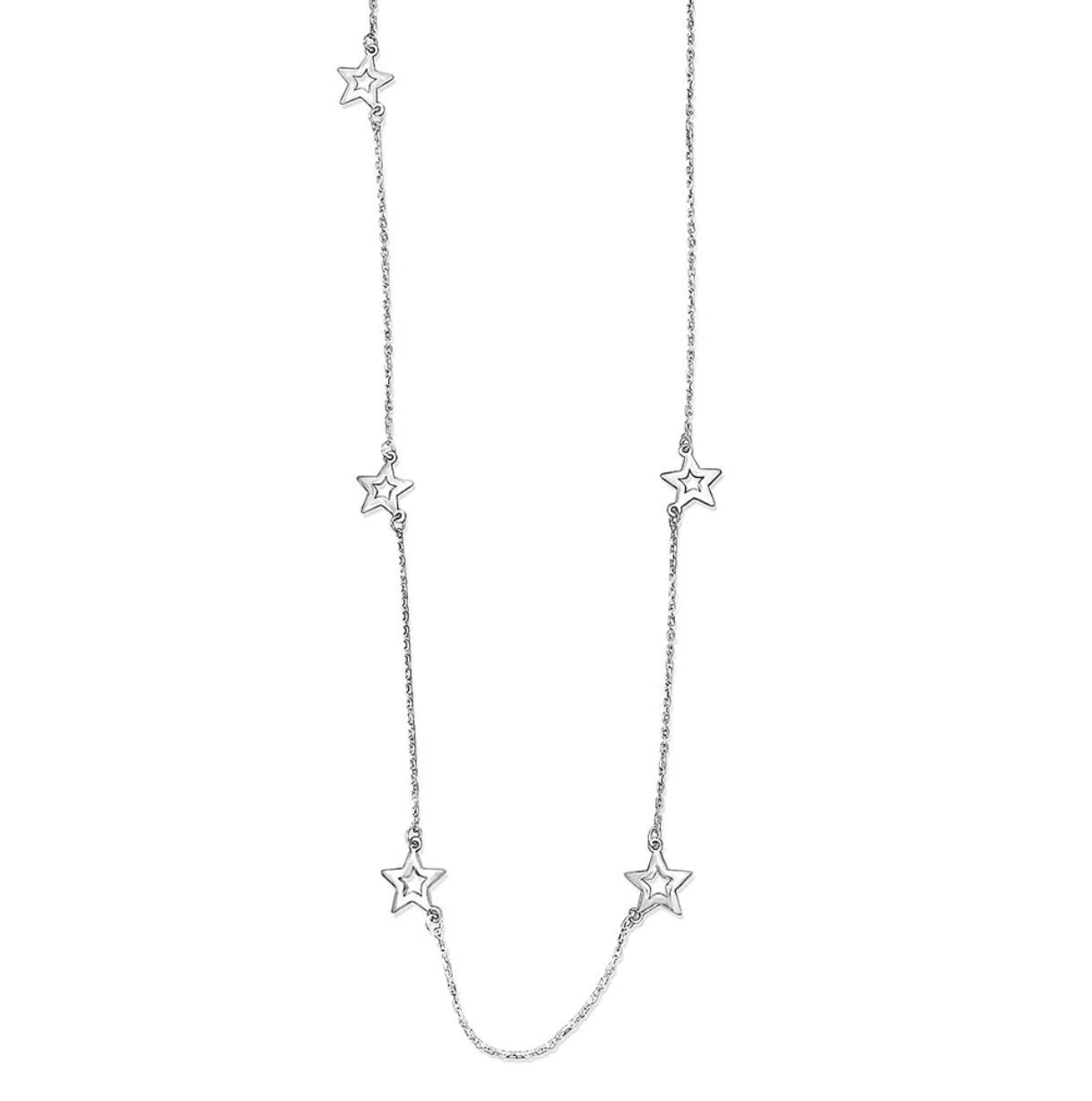 Solid Gold Galaxy Star Necklace - Image 9
