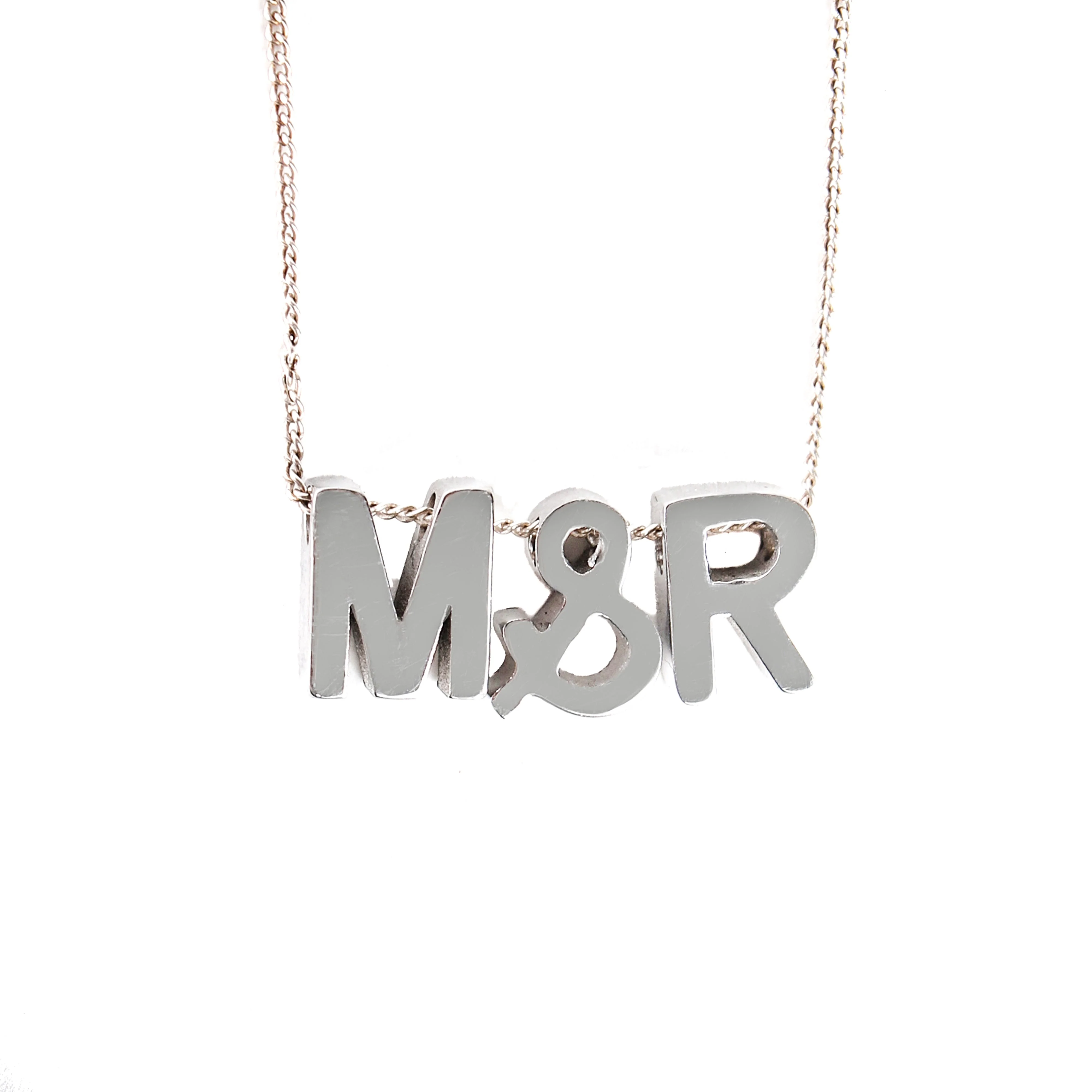 Initial Letter necklace - Image 9
