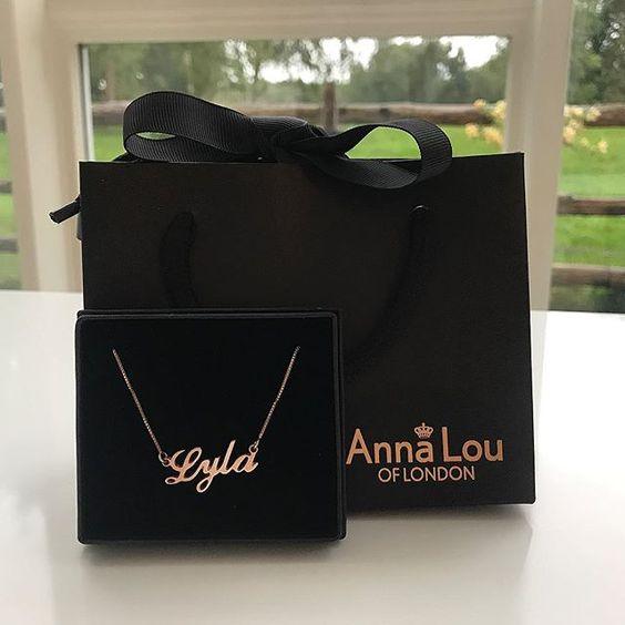 Solid Gold Name Necklace - Image 15