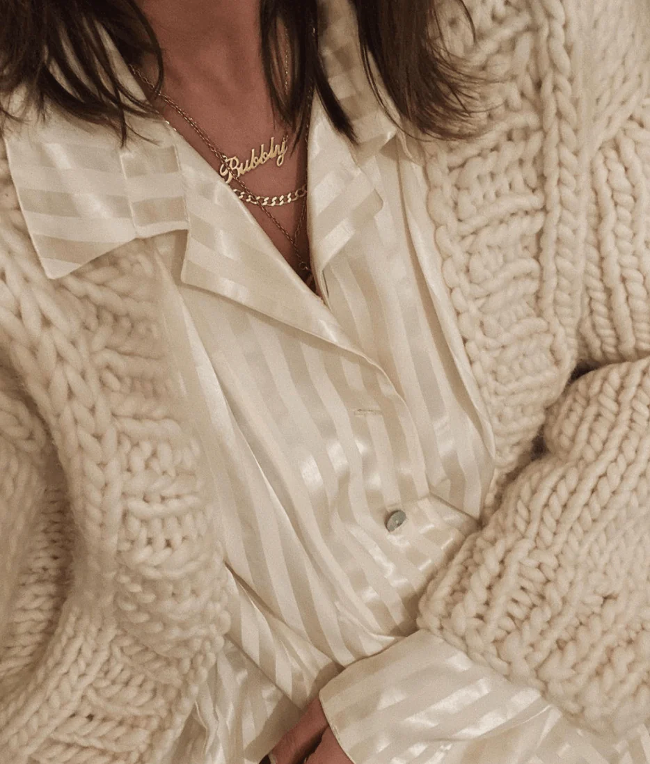 Solid Gold Name Necklace - Image 5
