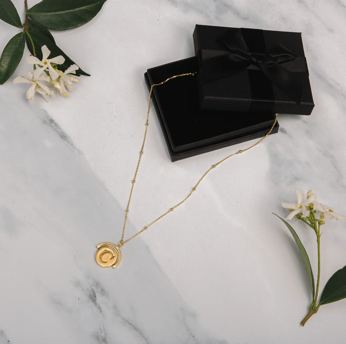 Solid Gold Soraya Necklace - Image 11